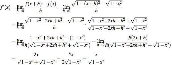 calculus examples of short term and long term